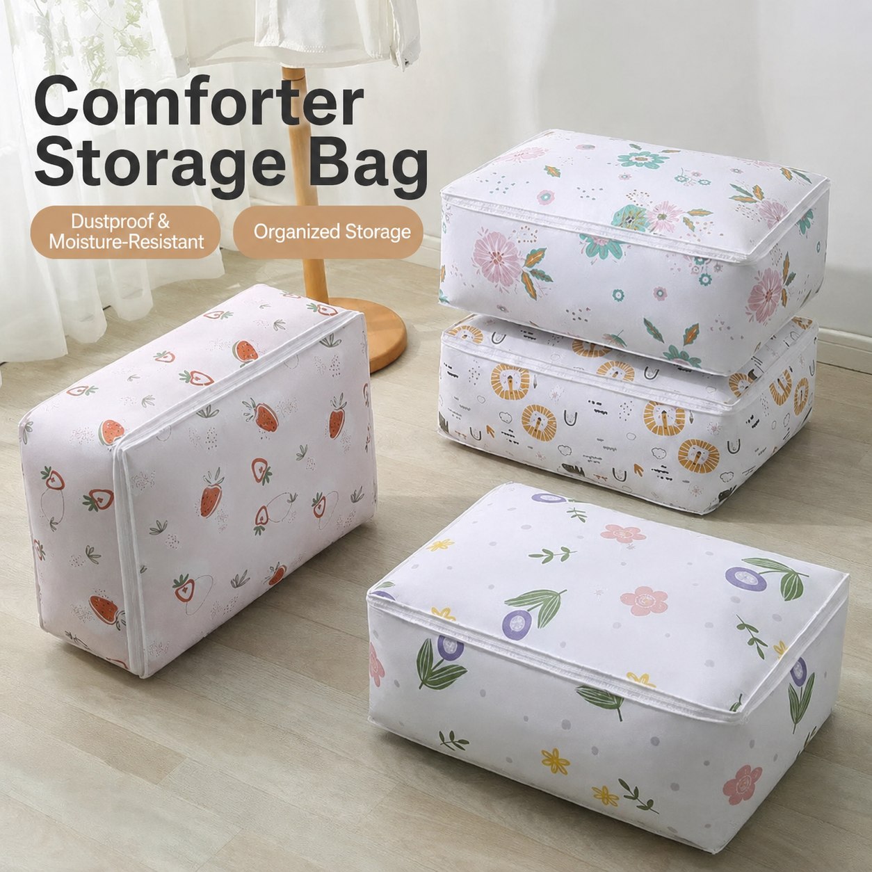 Custom Non Woven Fabric Storage Box Foldable Storage Organizer Manufacturer