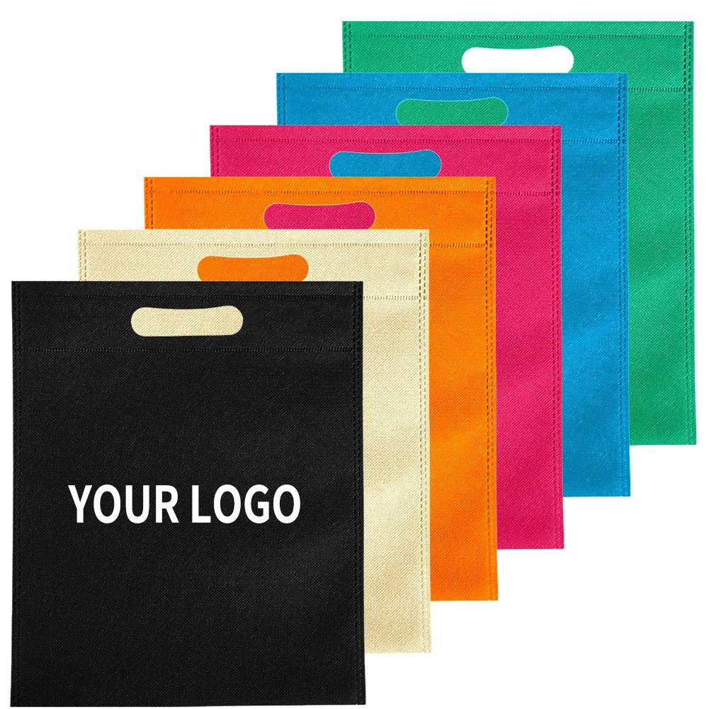Custom Non Woven Die Cut Handle Shopping Bag