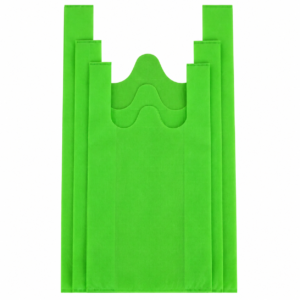 Reusable Non Woven T-Shirt Shopping Bag with Gusset