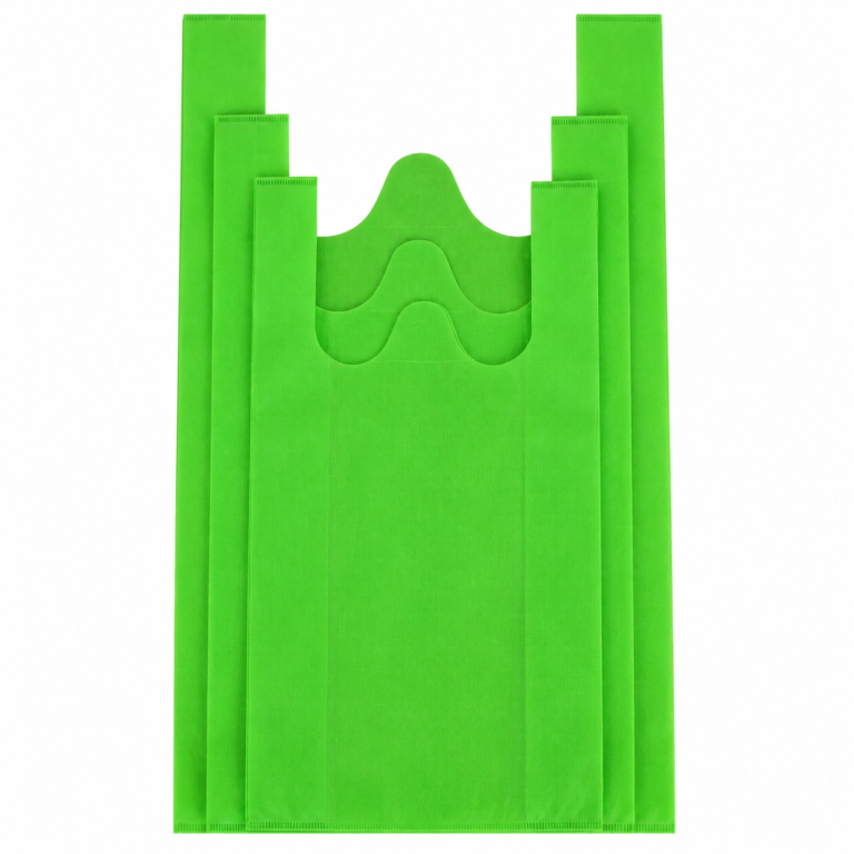 Reusable Non Woven T-Shirt Shopping Bag with Gusset