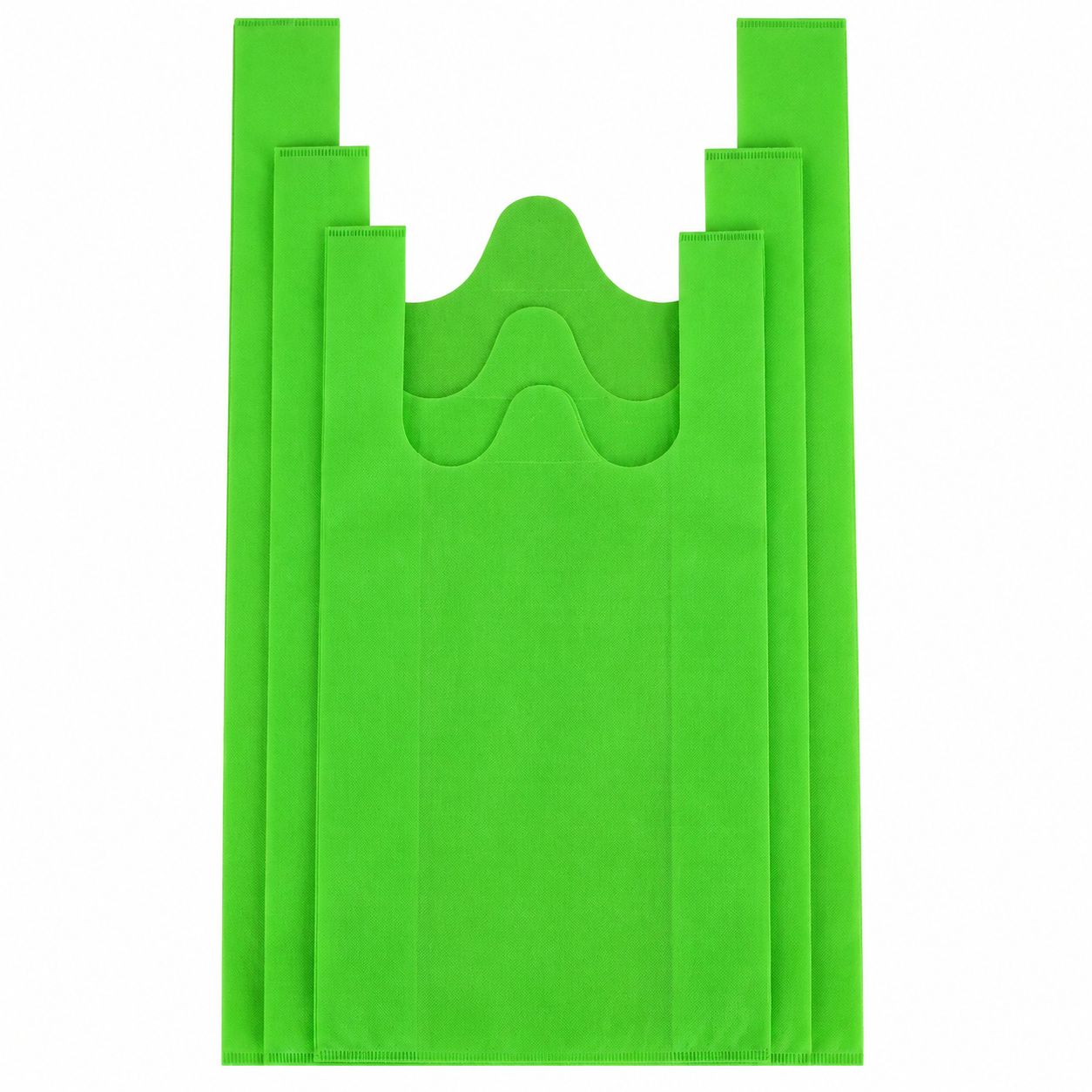 Reusable Non Woven T-Shirt Shopping Bag with Gusset