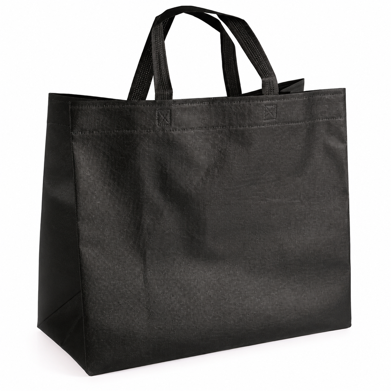 Custom Non Woven Tote Bag with Bottom and Side Gusset