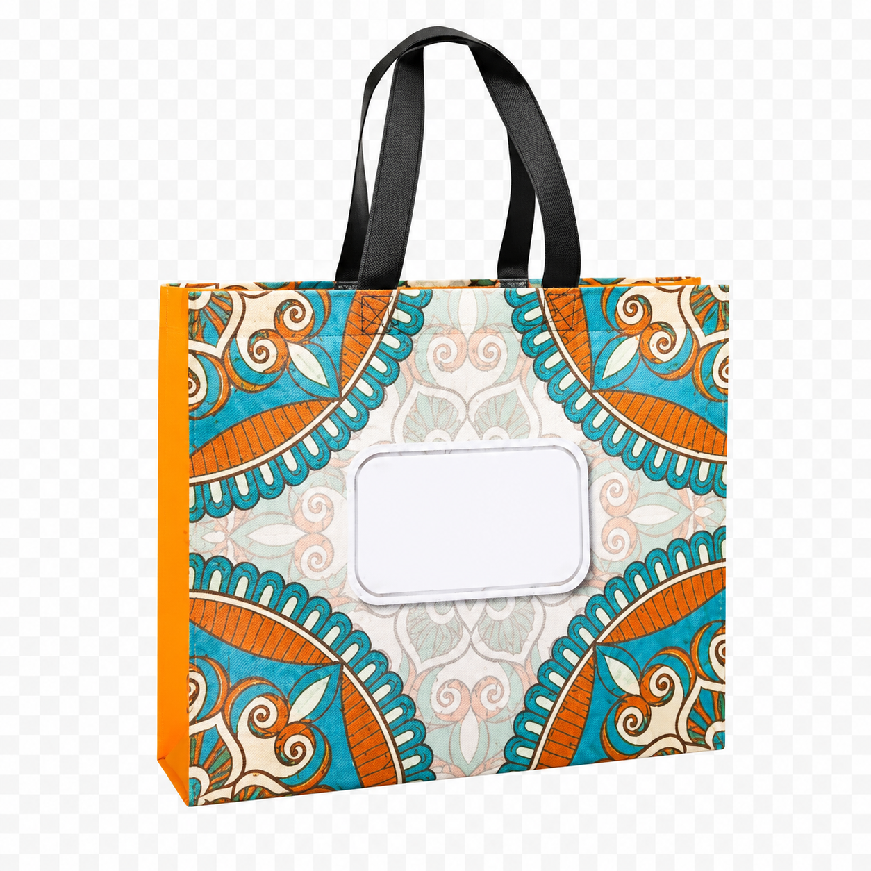 Custom Printed Laminated Non Woven Tote Bag with Handle