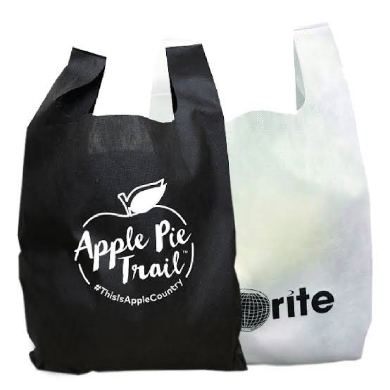 Reusable Non Woven T-Shirt Shopping Bag with Gusset