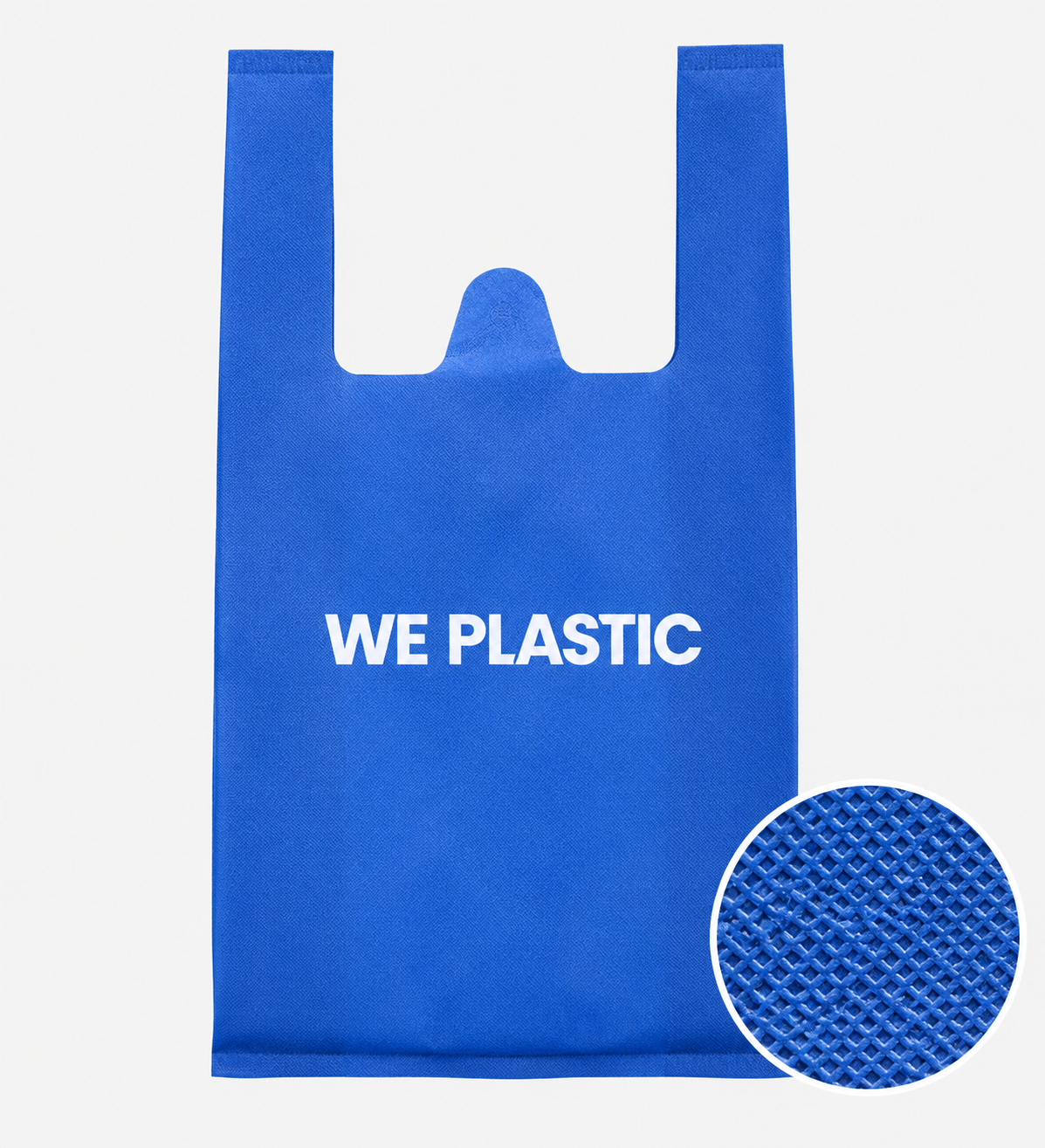 Reusable Non Woven T-Shirt Shopping Bag with Gusset