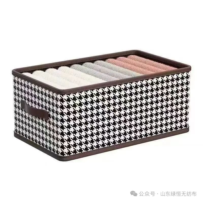 Custom Non Woven Fabric Storage Box  Foldable Storage Organizer Manufacturer