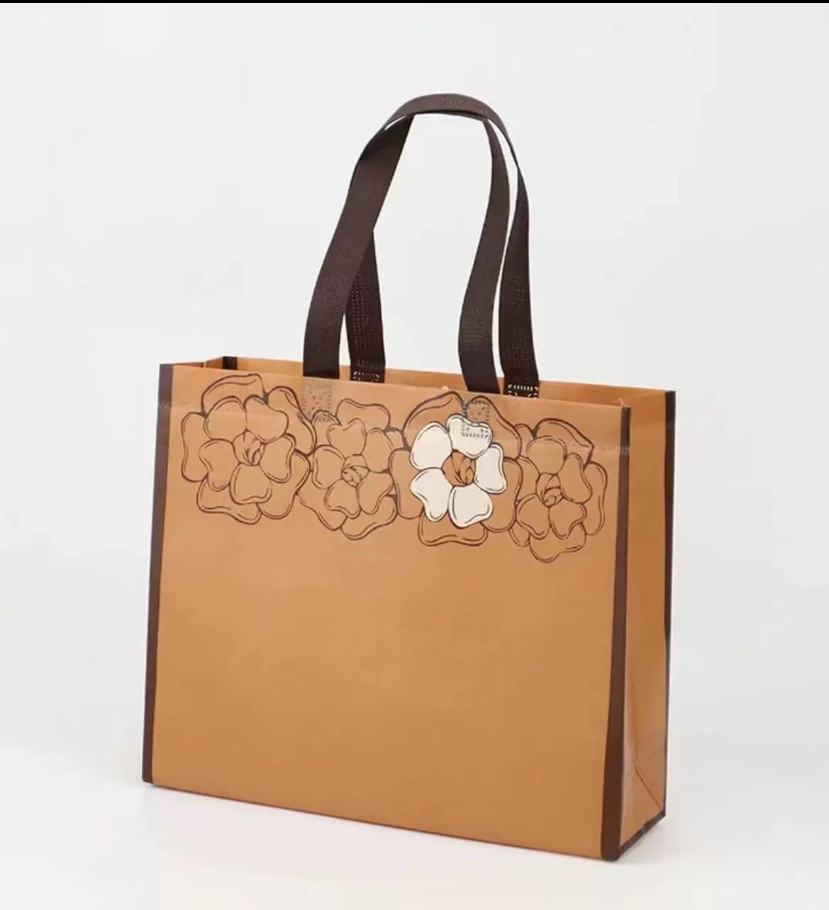 Custom Printed Laminated Non Woven Tote Bag with Handle