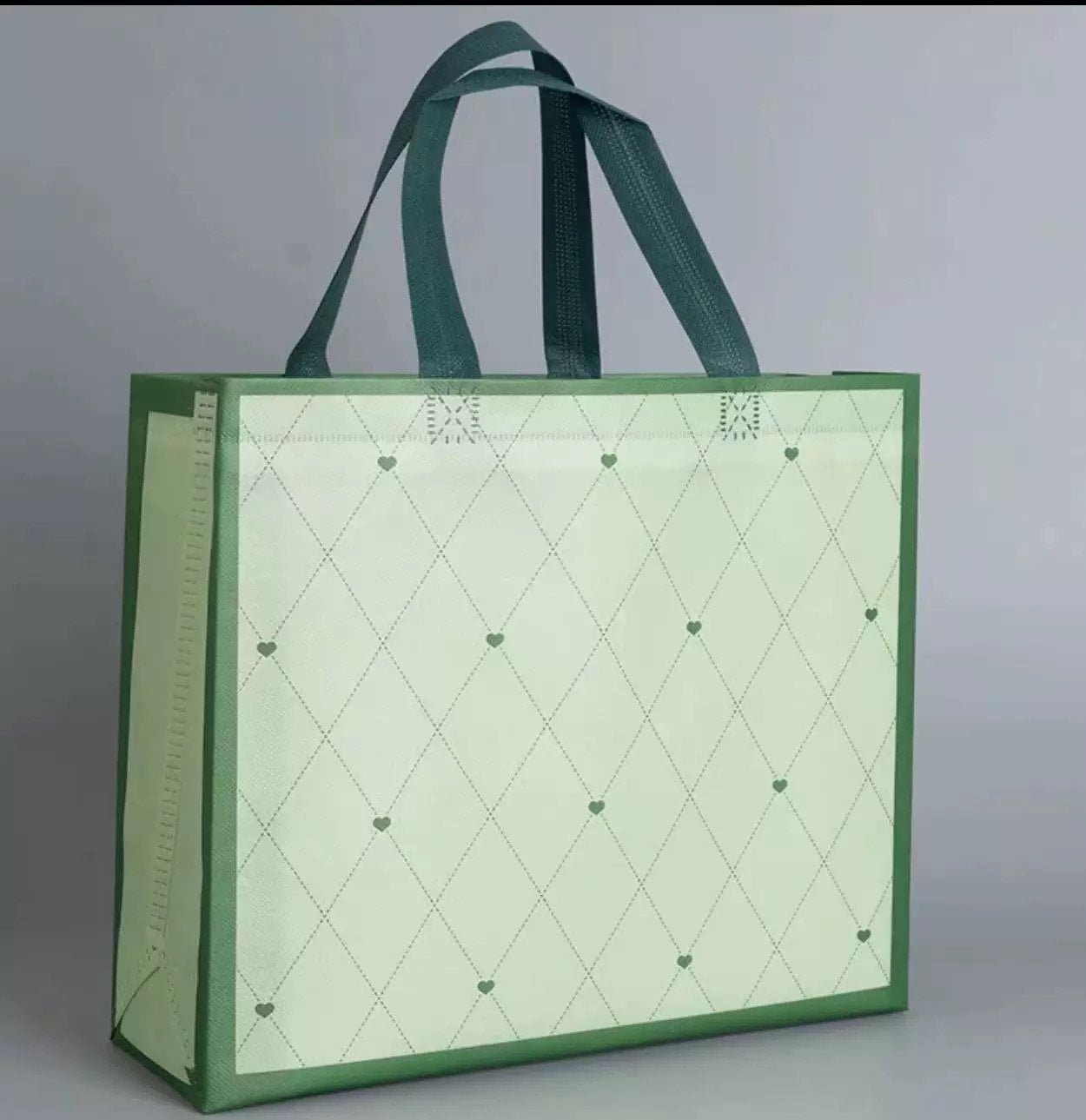 Custom Printed Laminated Non Woven Tote Bag with Handle