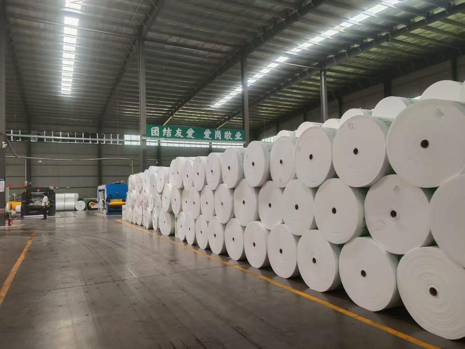 Automated Non-Woven Bag Manufacturing Facility in Shandong China